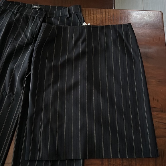 Brooksfield collection Italian three piece suit. Pin stripe. - Picture 3 of 4